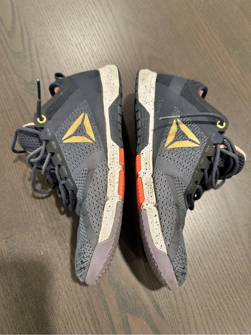 Reebok Nanos - Navy and Peach CrossFit Training Shoes